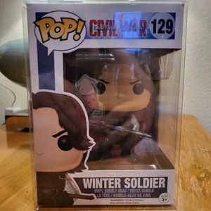 Marvel Civil War Winter Soldier Funko Pop